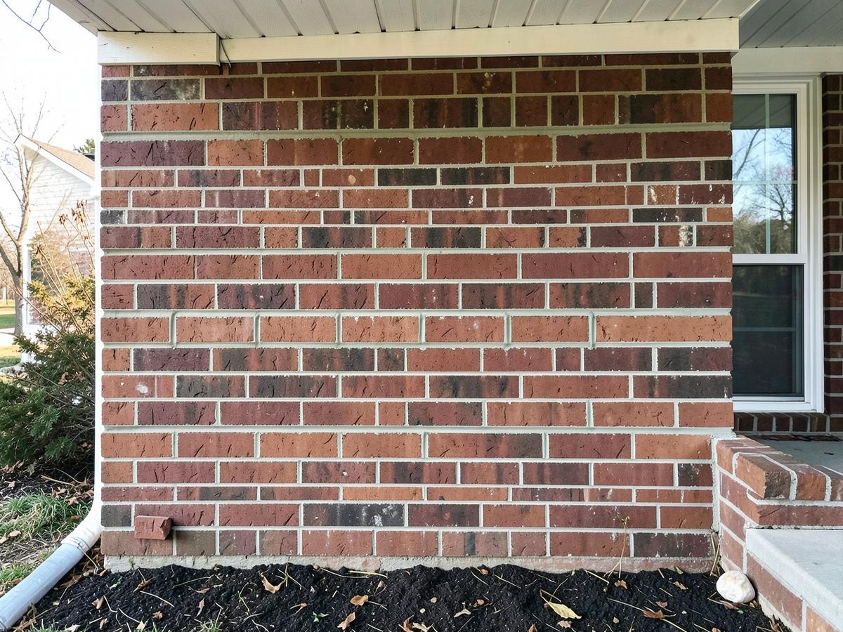 Failing Mortar Joints Rebuilt — after